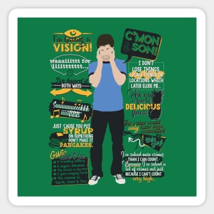 Shawn Spencer Quotes Sticker